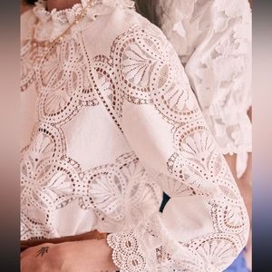 NWT Sezane Bianca Blouse